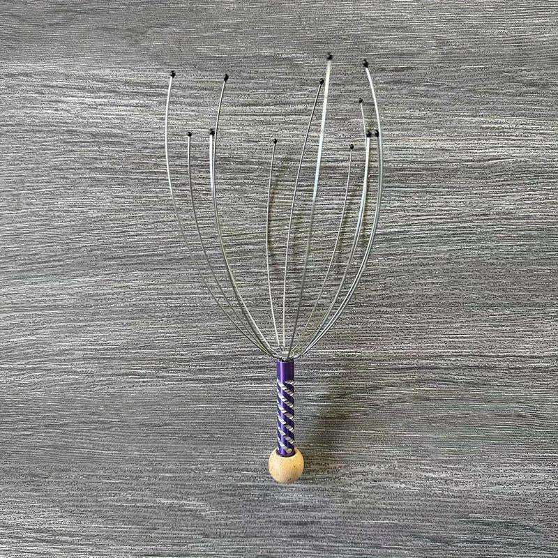 Rejuvenate Your Senses: Octopus Head Massage Tool - Ultimate Relaxation Device for Scalp and Anxiety Relief, Perfect Christmas Gift for Him