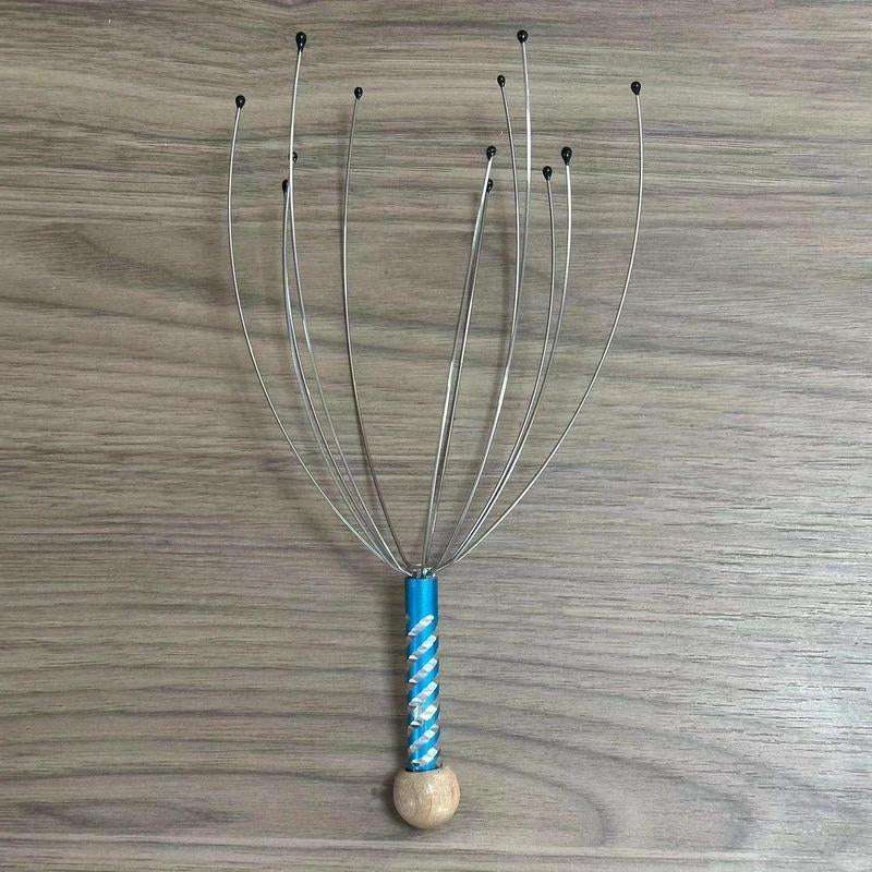 Rejuvenate Your Senses: Octopus Head Massage Tool - Ultimate Relaxation Device for Scalp and Anxiety Relief, Perfect Christmas Gift for Him