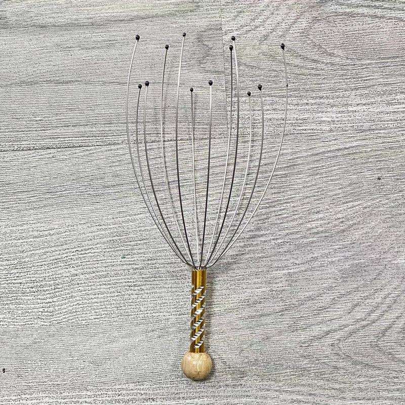 Rejuvenate Your Senses: Octopus Head Massage Tool - Ultimate Relaxation Device for Scalp and Anxiety Relief, Perfect Christmas Gift for Him