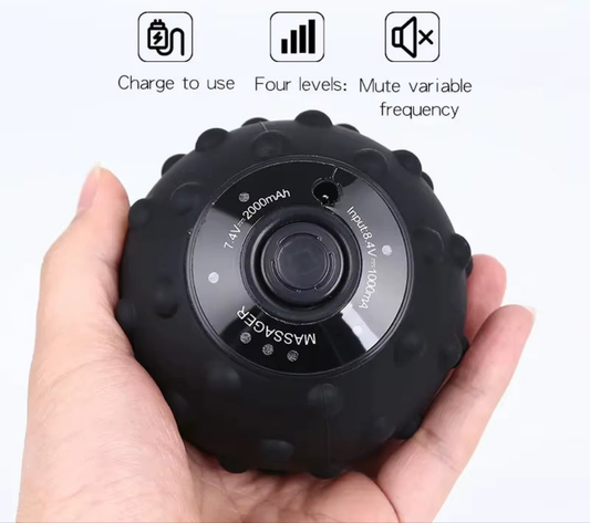 Acupressure relaxation ball with 4 intensity levels