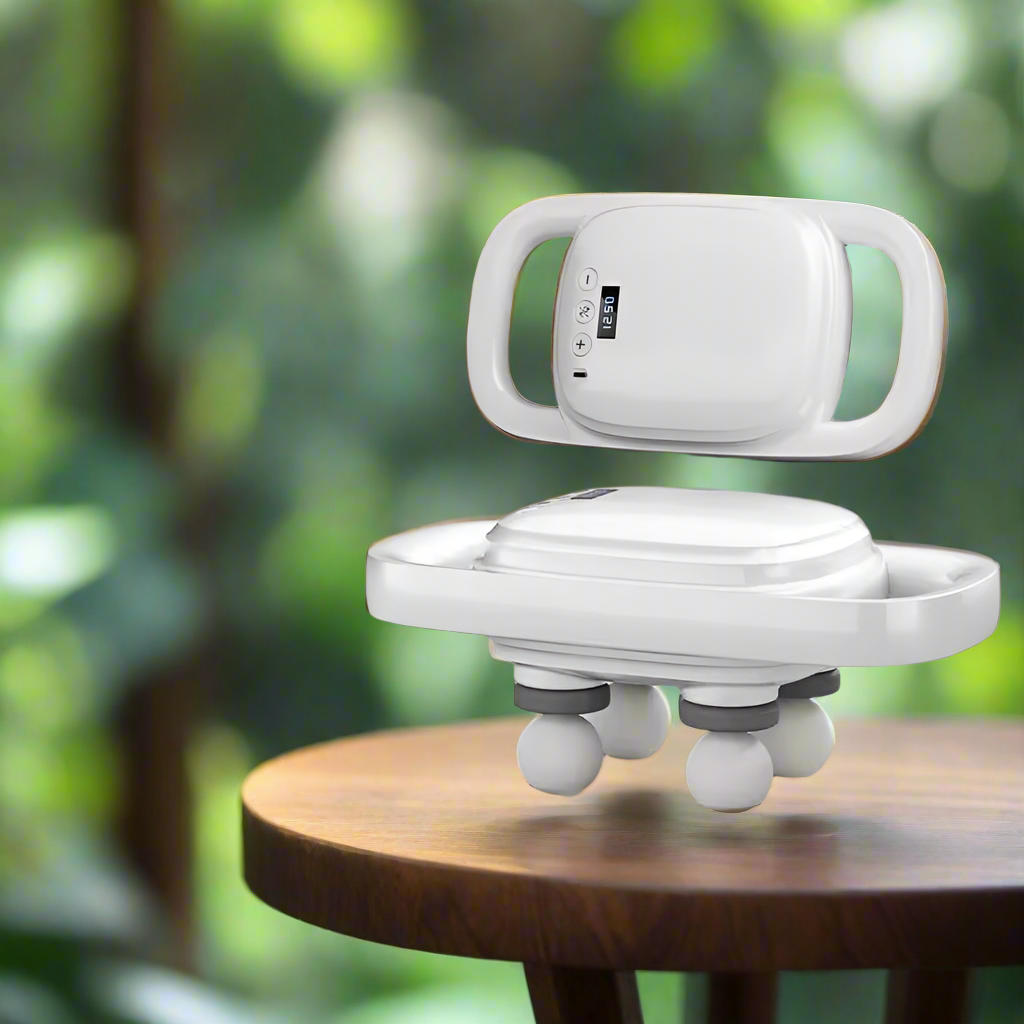 RelaxxZen Fascia Gun Pro – powerful deep tissue massage, wireless &amp; quiet