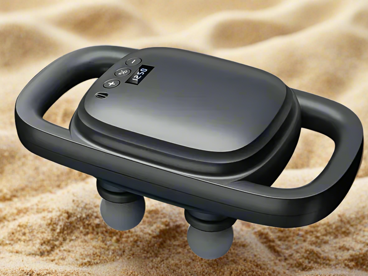 RelaxxZen Fascia Gun Pro – powerful deep tissue massage, wireless &amp; quiet