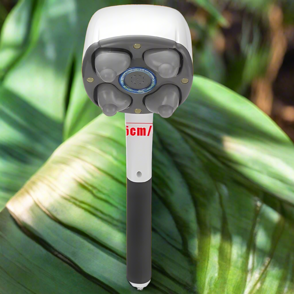 RelaxxZen Electric Body Massager – With Anion Technology &amp; 4 Massage Heads